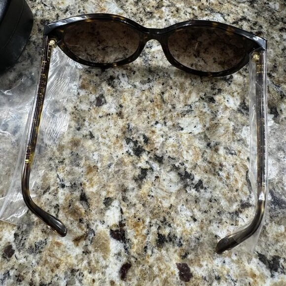 Coach HC8321 Dark Tortoise Sunglasses Brown Gradient Lens 55-18-140 - Picture 12 of 12